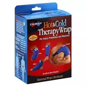 CALDERA Hot & Cold Universal Therapy Wrap for Injury Prevention & Recovery NWT
